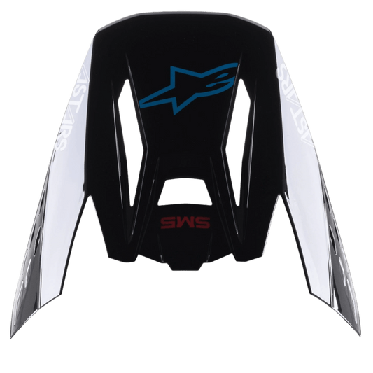 Alpinestars S-M5 Bond Vizier – negro cian brillante