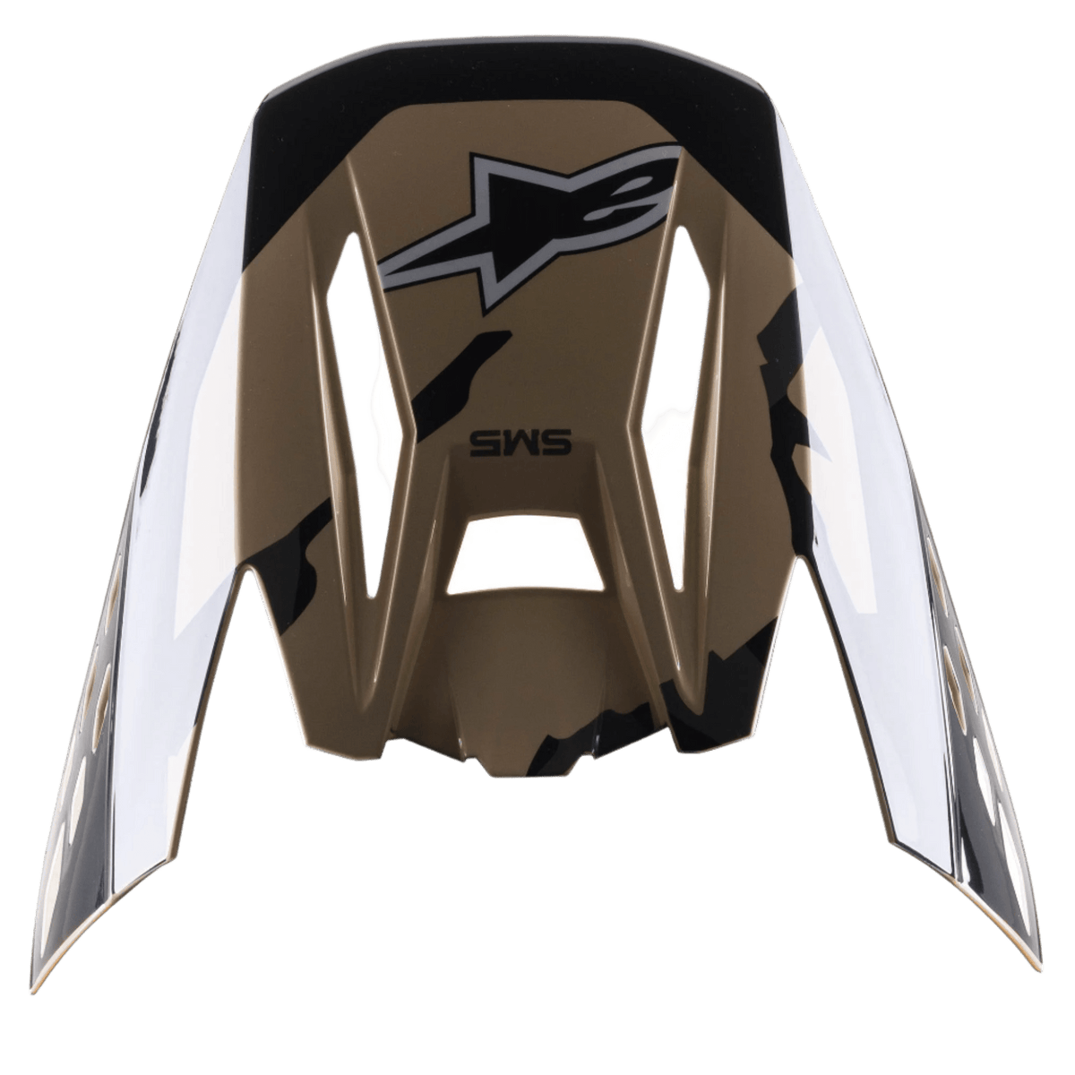 Alpinestars S-M5 Rover Vizier – Arena mandarín camuflaje brillante - MxProStoreParts