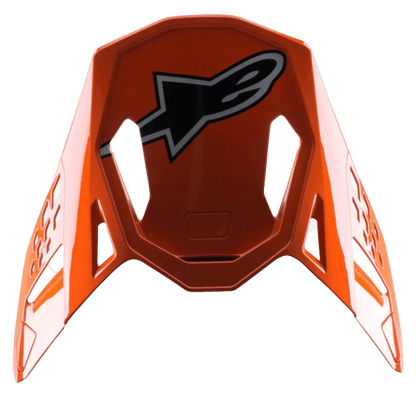 Alpinestars S-M8 Factory Vizier – Donkerblauw oranje geel fluo g - MxProStoreParts