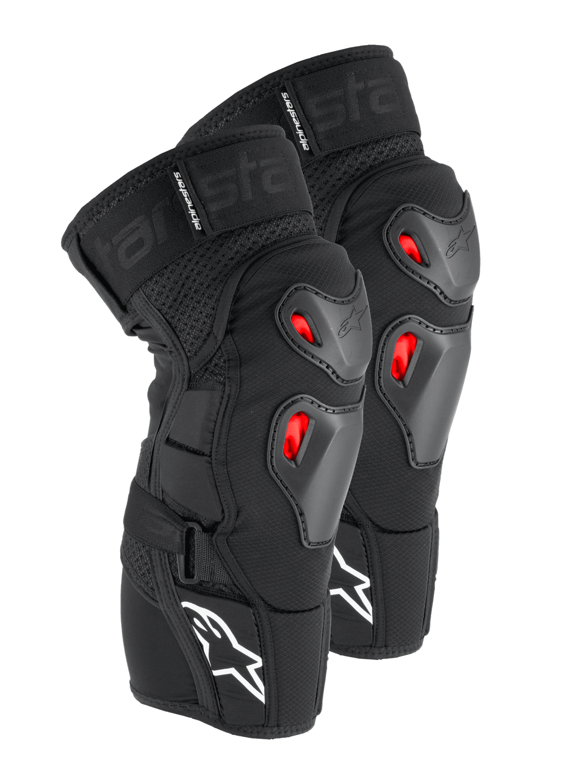 Alpinestars Bionic Pro Plasma Kniebeschermers – Zwart rood wit - MxProStoreParts