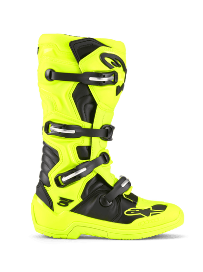 Alpinestars Tech 5 Bottes – Jaune fluo noir - MxProStoreParts