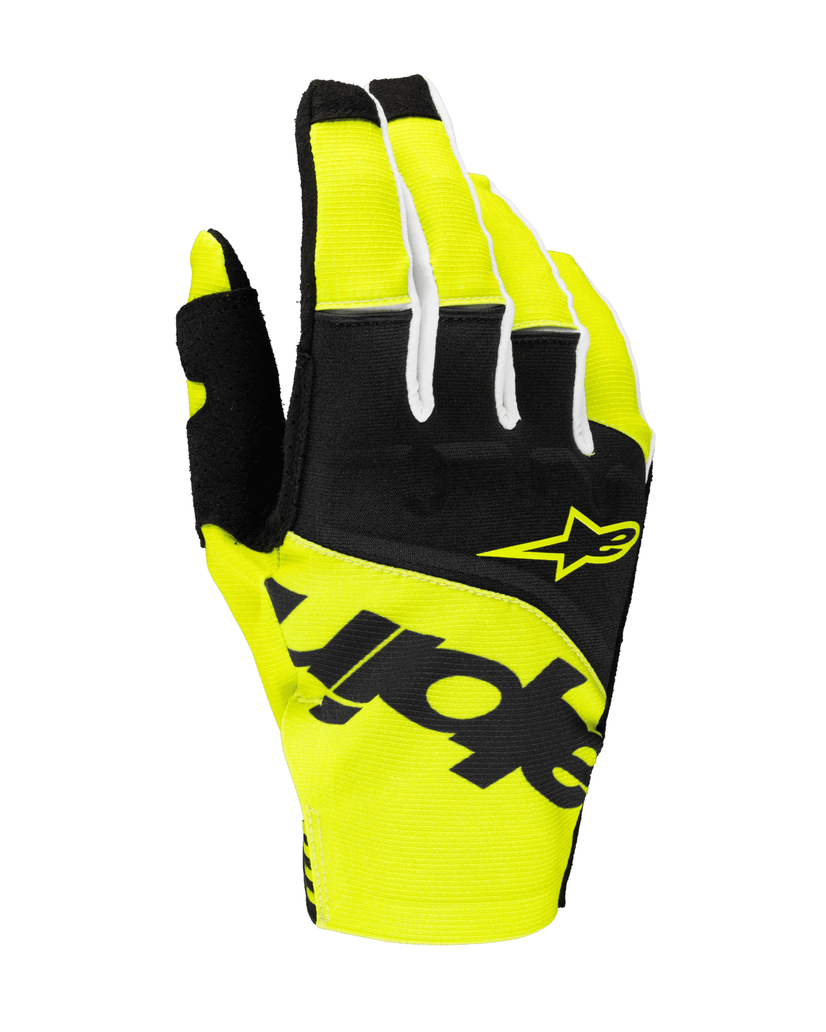 Alpinestars Techstar Handschoenen 2025 – Zwart geel fluo - MxProStoreParts