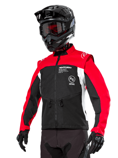 Alpinestars Pro-Dura Chaqueta – negro rojo brillante blanco - MxProStoreParts