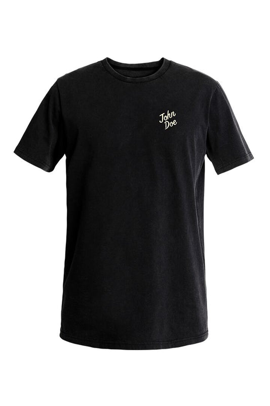 JOHN DOE heren-T-shirt zwart, maat L