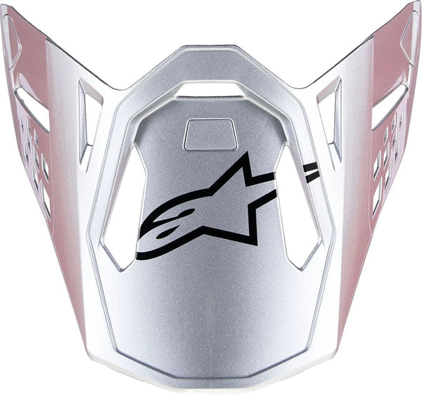 Alpinestars S-M10 visor Flood – Plata, Negro, Naranja fluorescente - MxProStoreParts