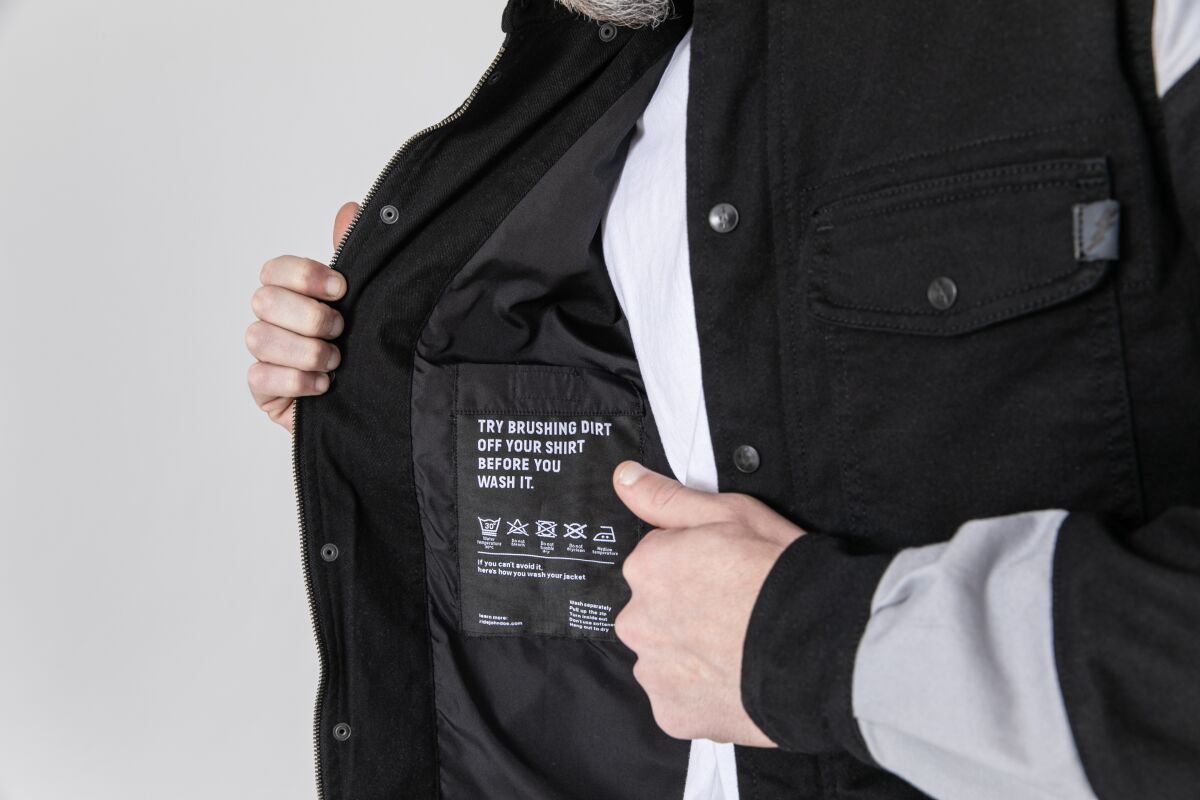 JOHN DOE Motoshirt herenjas zwart/wit 5XL - MxProStoreParts