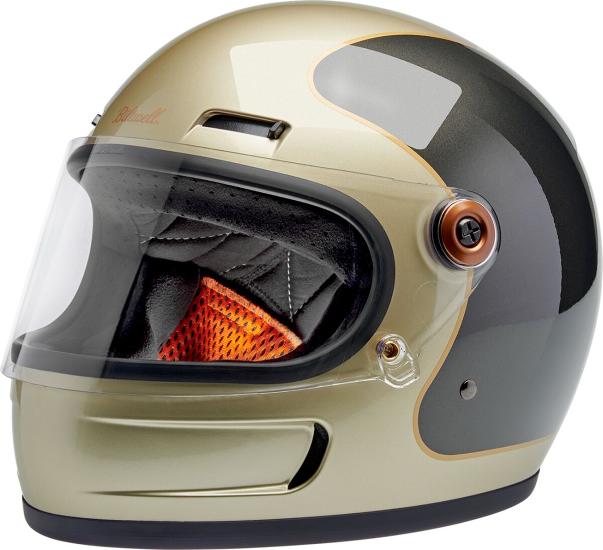 BILTWELL Gringo SV integraalhelm Champagne/Charcoal - MxProStoreParts