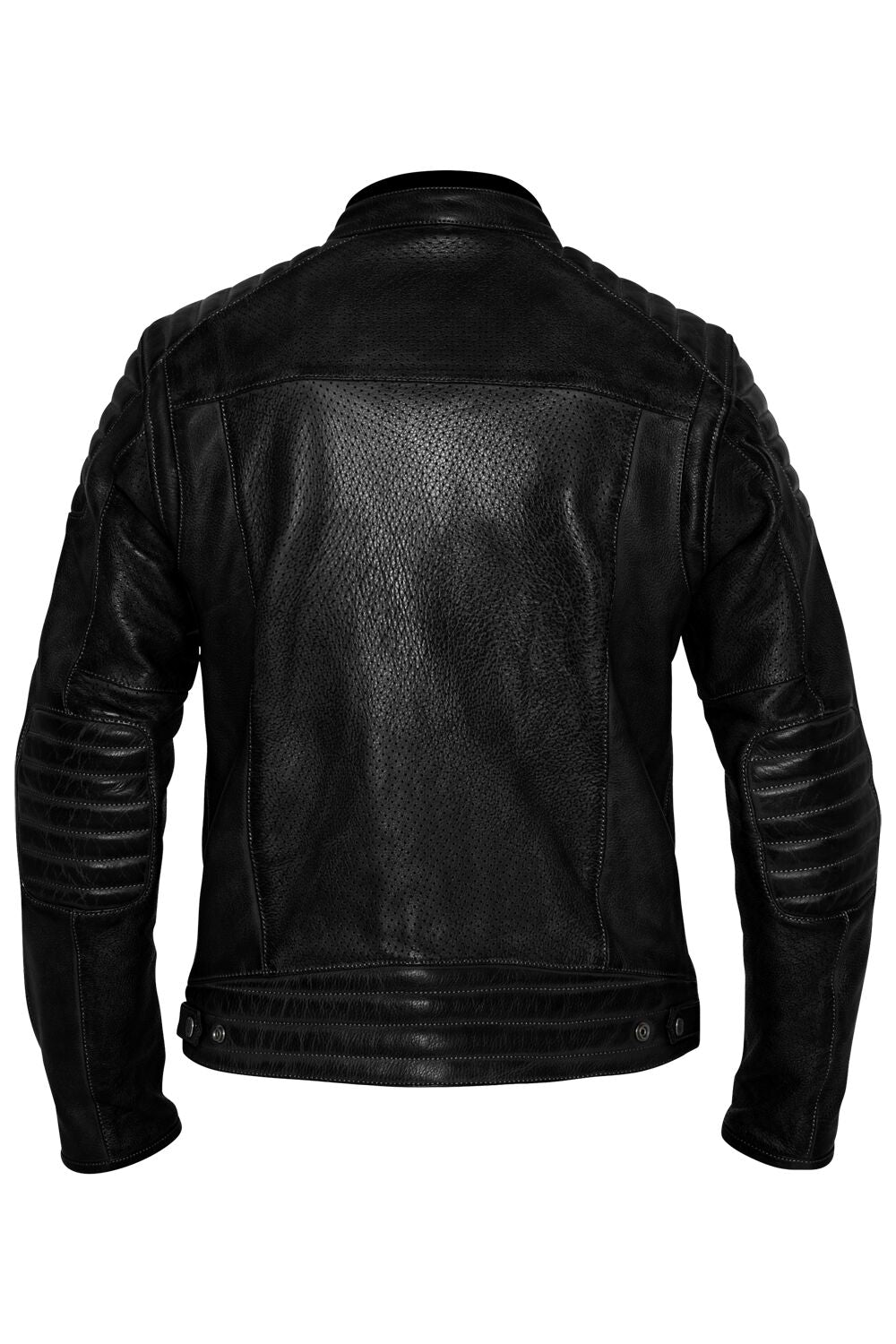 JOHN DOE Storm leren motorjas zwart, maat L