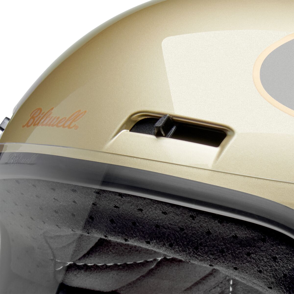 BILTWELL Gringo SV integraalhelm Champagne/Charcoal — maat M - MxProStoreParts