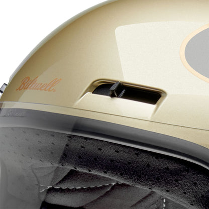 BILTWELL Gringo SV integraalhelm Champagne/Charcoal — maat M - MxProStoreParts
