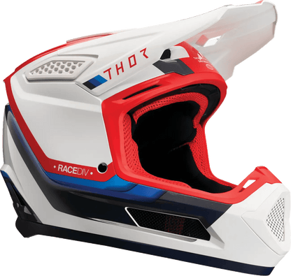 Casque cross THOR Fleet Defy – Noir/Bleu/Rouge/Blanc - MxProStoreParts