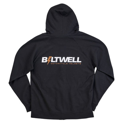 BILTWELL Bolts Zip capuchonvest zwart, maat M - MxProStoreParts