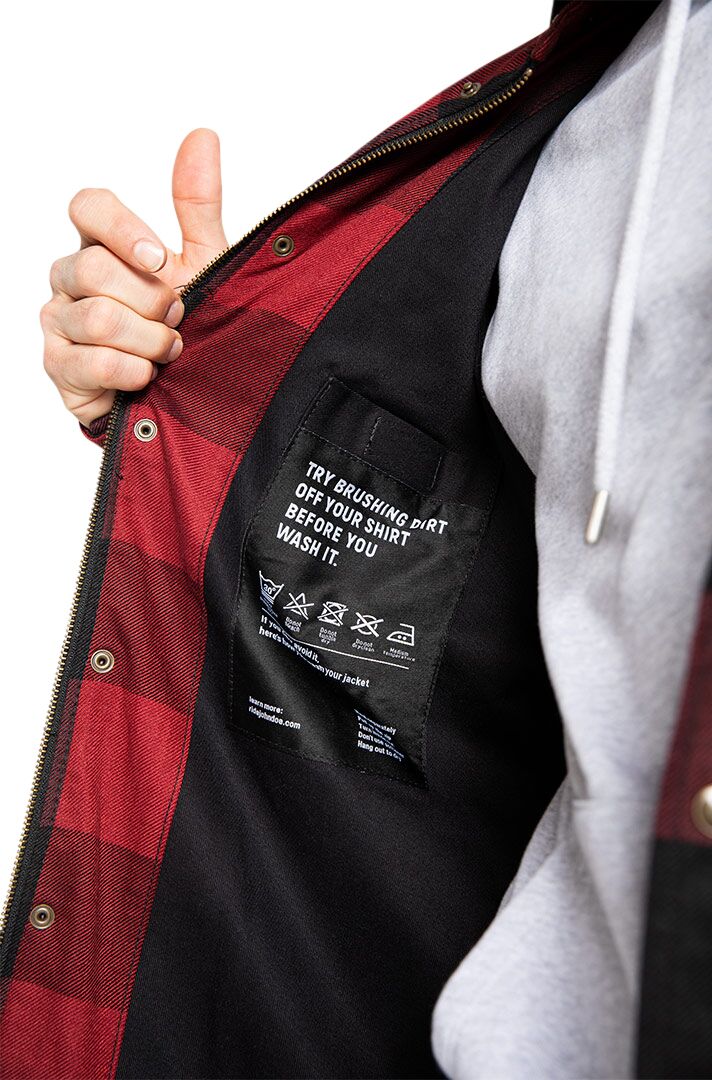 JOHN DOE Motoshirt herenjas rood 5XL - MxProStoreParts