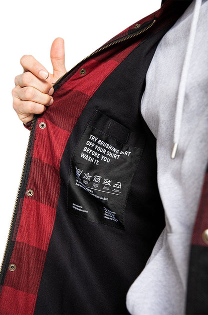 JOHN DOE Motoshirt herenjas rood 5XL - MxProStoreParts