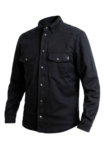 JOHN DOE Motoshirt herenjas zwart, maat M - MxProStoreParts