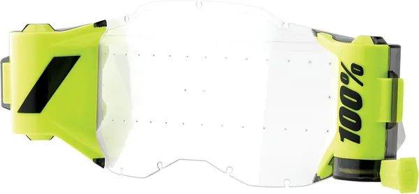 100% Accuri 2/Strata 2/Racecraft 2 ForeCast roll-offsysteem – fluor geel - MxProStoreParts