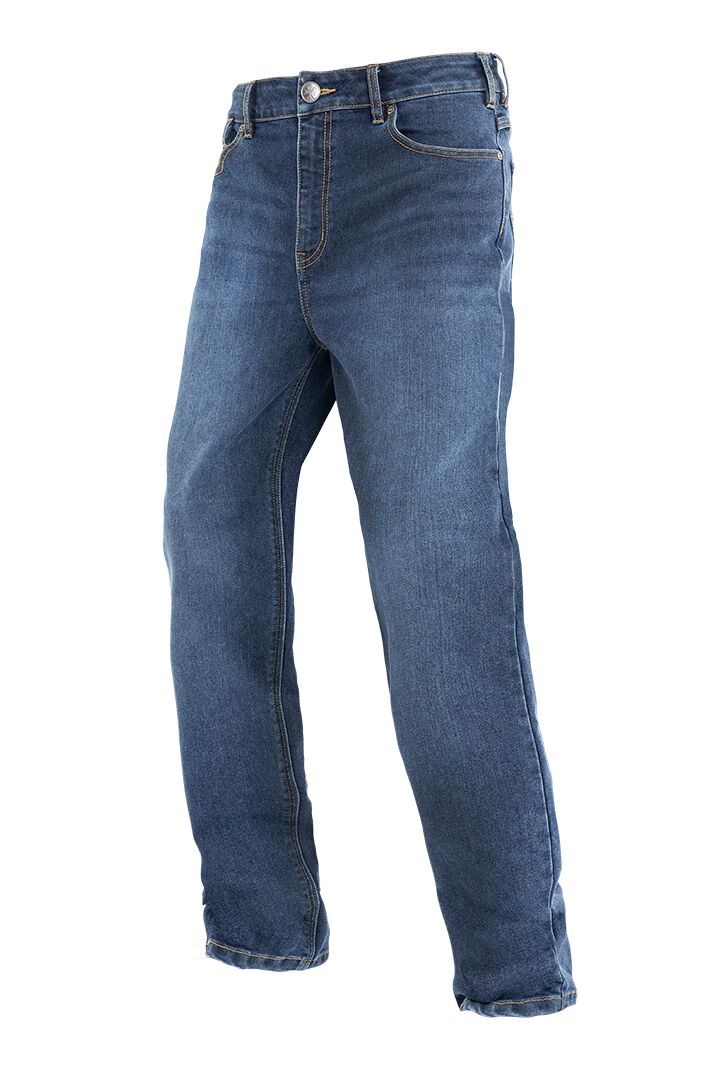 JOHN DOE Chester Mono motorjeans voor heren, blauw/indigo, maat 31/32 - MxProStoreParts