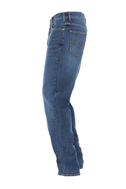 JOHN DOE Chester Mono motorjeans voor heren, blauw/indigo, maat 31/32 - MxProStoreParts