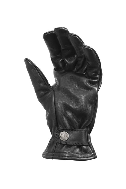 JOHN DOE Freewheeler leren handschoenen zwart maat S