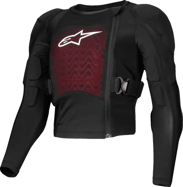 Youth Bio-Plasma Light Black/White Jacket - MxProStoreParts