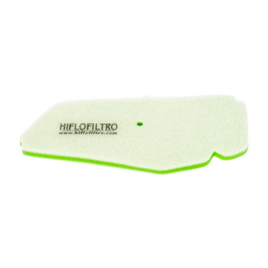 HIFLOFILTRO luchtfilter met dubbellaags schuimfiltermedium — voor o.a. PIAGGIO SFERA 50 NSL (1991–1994)