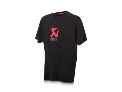 AKRAPOVIC heren-T-shirt met logoprint zwart/rood maat L - MxProStoreParts