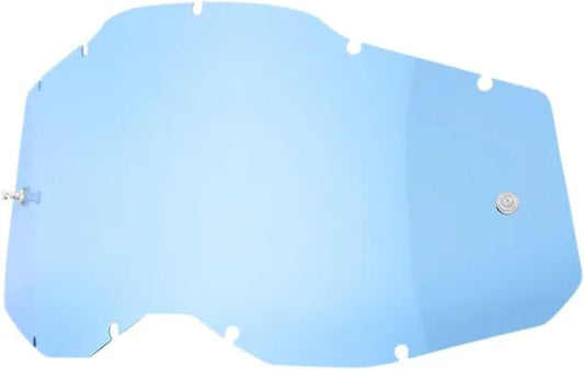 100% vervangingslens Accuri 2 / Racecraft 2 / Strata 2 – blauw