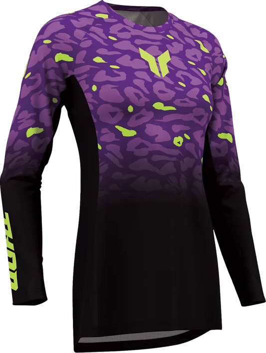 THOR Chemise cross pour femmes Launchmode à pois