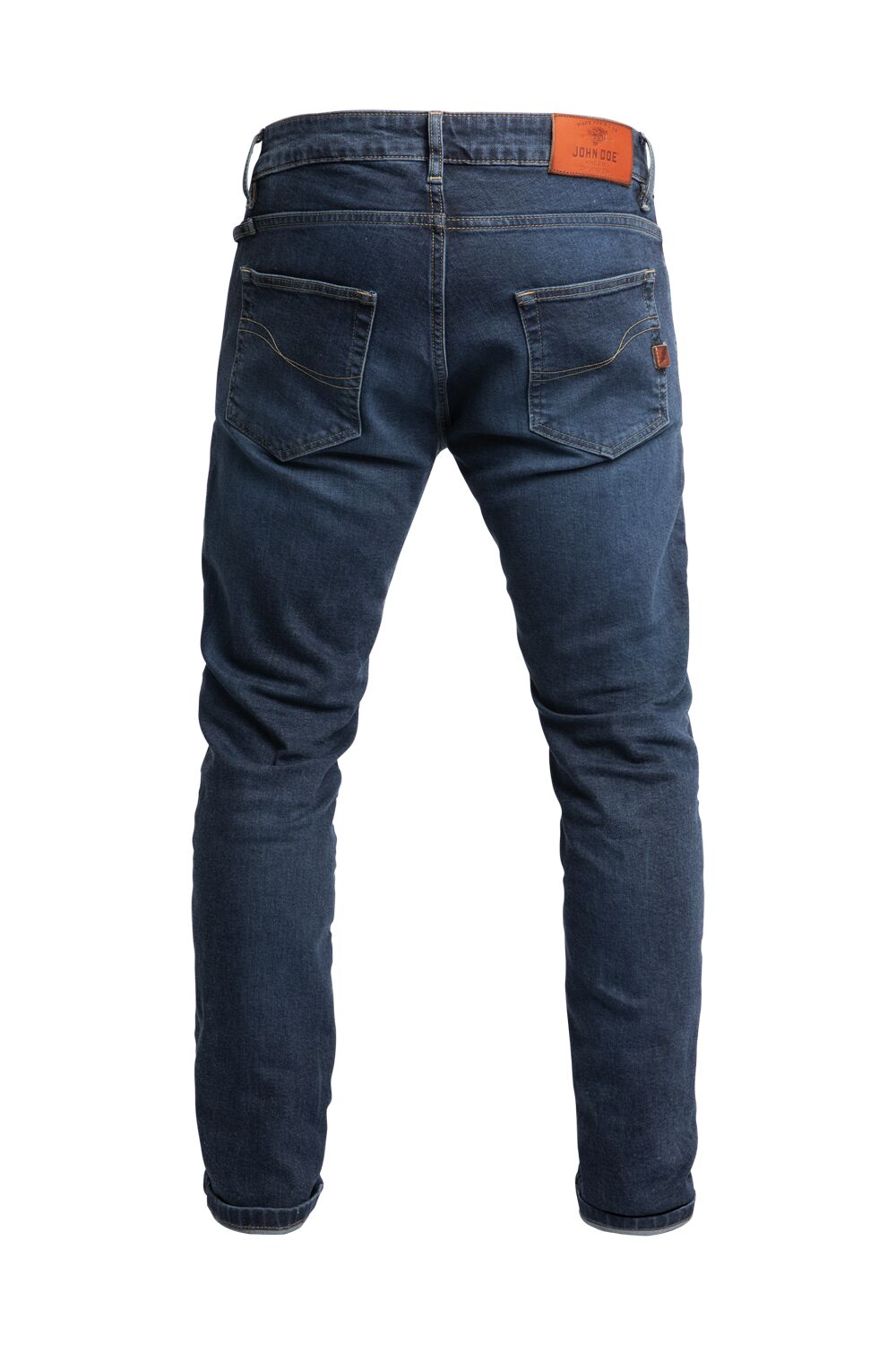 JOHN DOE Pioneer Mono herenmotorbroek indigo – maat 38/34