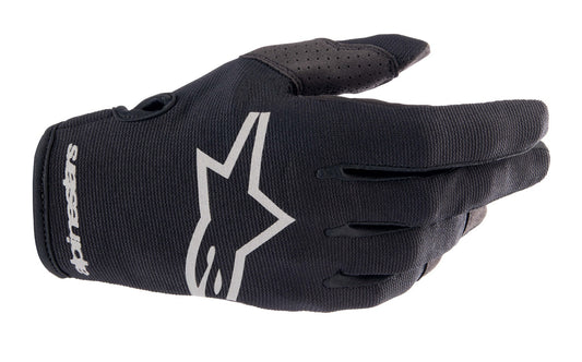 Alpinestars Gants cross Radar – Noir/Argent – S