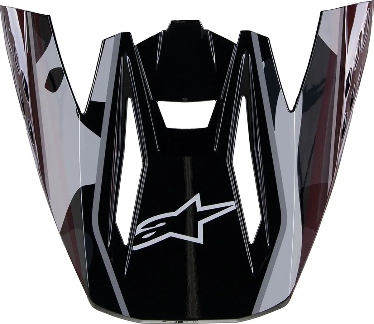 Alpinestars S-M5 Rover 2 visor de casco – Gris oscuro amarillo fluorescente brillante - MxProStoreParts