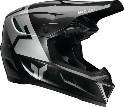 THOR Reflex Sport Rogue MIPS casco de cross – Gris/Plateado brillante - MxProStoreParts