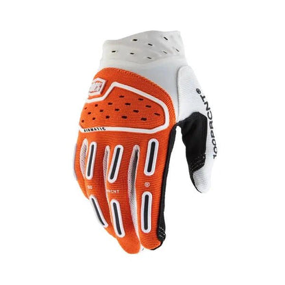 100% Guantes Airmatic Cross – Naranja - MxProStoreParts