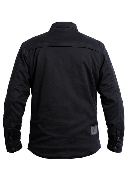 JOHN DOE Motoshirt herenjas zwart, maat M - MxProStoreParts