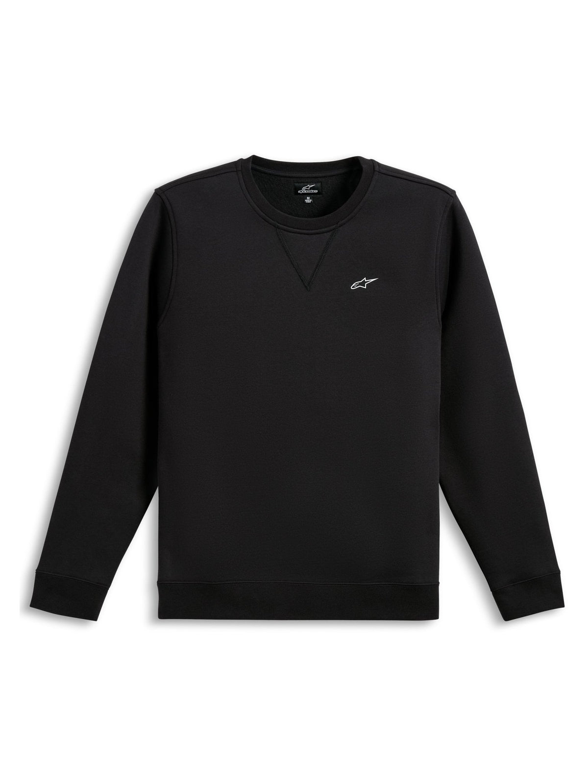 Alpinestars Fleece Positive Crew Black - MxProStoreParts