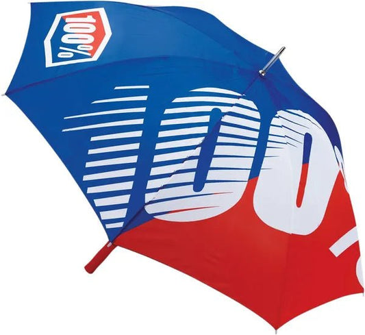 100% Official paraplu – rood / blauw