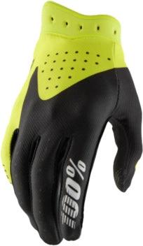 100% guantes Itrack Fluor Amarillo / Negro Talla XL ( colección 2026 ) - MxProStoreParts