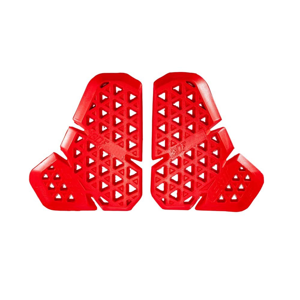 Leatt Chest Protector Inserts 3DF CE Level 2 Pair Red - MxProStoreParts