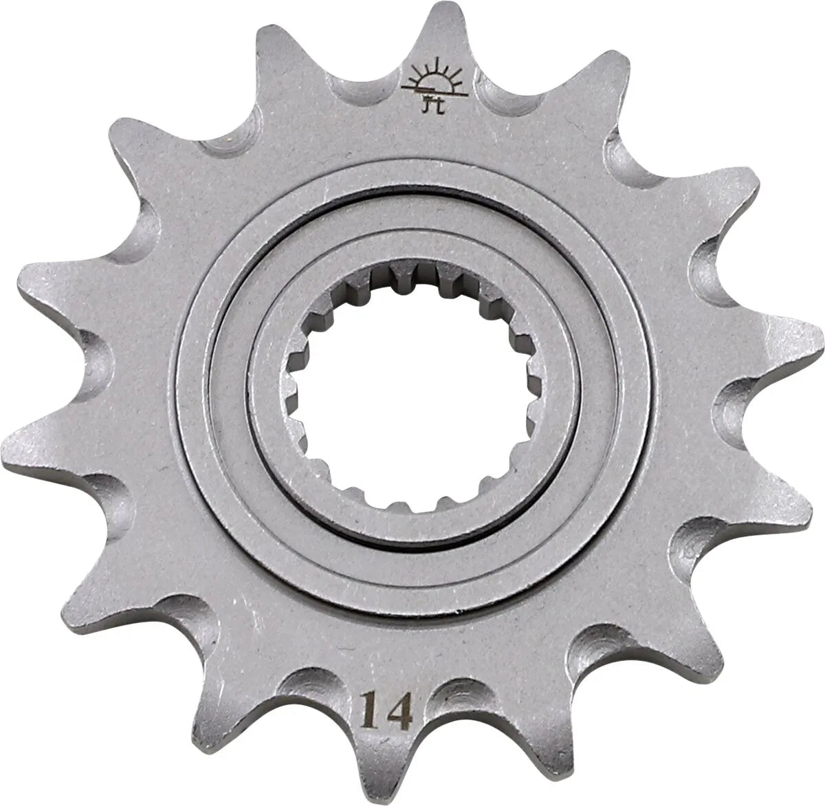 JT pignon avant en acier avec rainures anti-boue JTF1344.14SC - MxProStoreParts