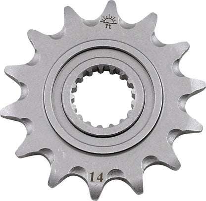 JT pignon avant en acier avec rainures anti-boue JTF1344.14SC - MxProStoreParts
