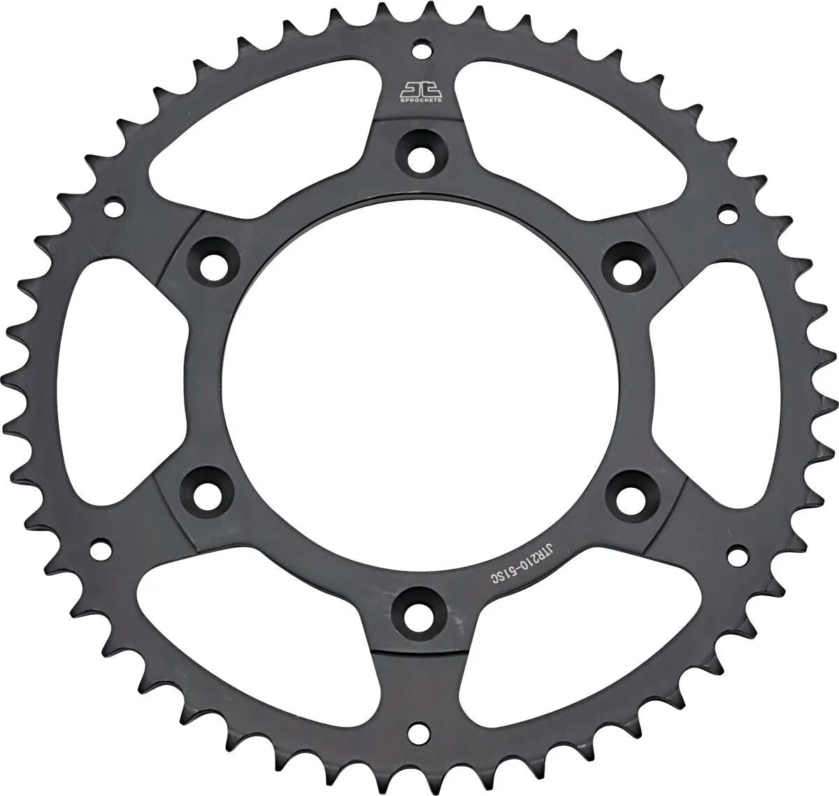 JT pignon arrière en acier avec rainures anti-boue JTR210.51SC - MxProStoreParts