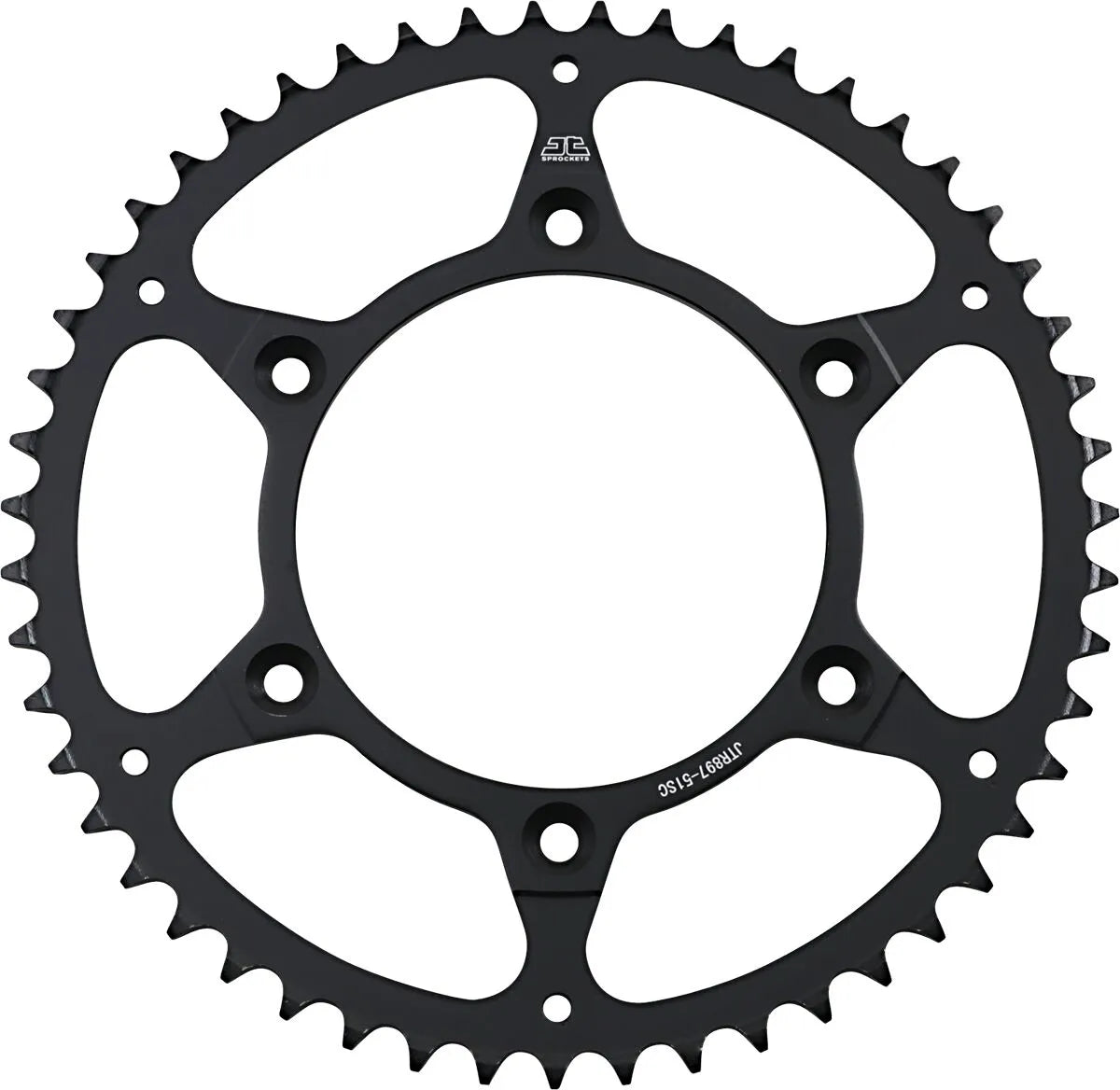 JT cassette arrière en acier avec rainures anti-boue JTR897.51SC - MxProStoreParts