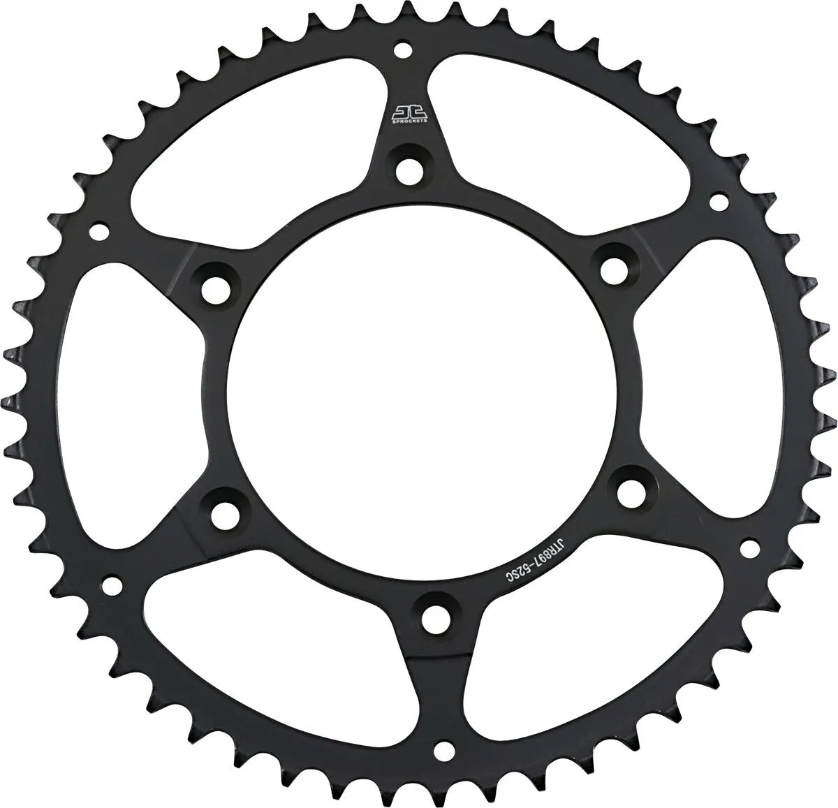 Piñón trasero de acero JT con ranuras de barro JTR897.52SC - MxProStoreParts