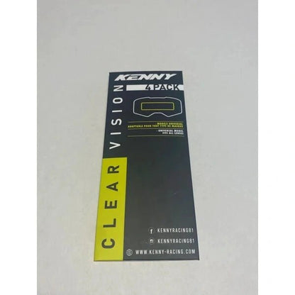 Kenny Clear Vision Universel (Paquet de 4) 60 mm - MxProStoreParts