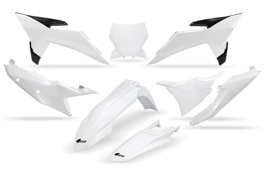 Kit de plásticos UFO para KTM SX125 SX125 SX250 SXF250 SXF350 SXF450 2025 Blanco