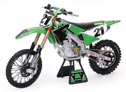NewRay Kawasaki Racing Jason Anderson #21 miniatuurmotor 1:12
