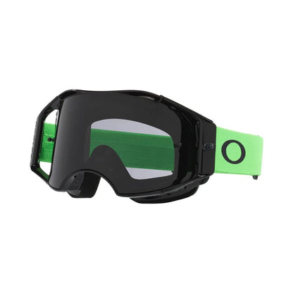 Oakley Airbrake Lite MX Moto Green / Dark Grey crossbril - MxProStoreParts