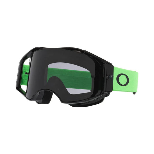 Oakley Airbrake Lite MX Moto Green / Dark Grey crossbril