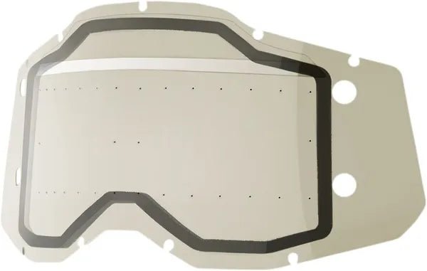 100% Accuri 2/Racecraft 2/Strata 2 Forecast crossbril Dual Pane brillens - MxProStoreParts