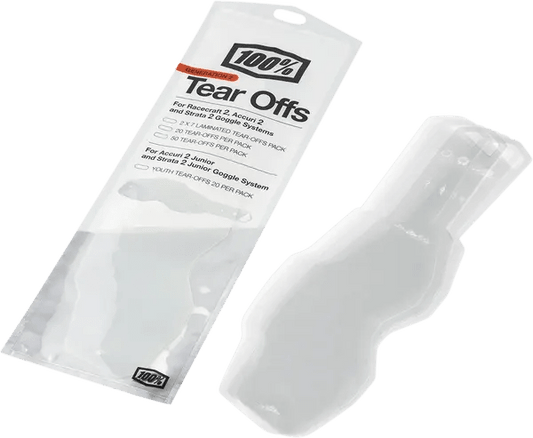 100% Jeugd Accuri 2/Strata 2 tear-offs